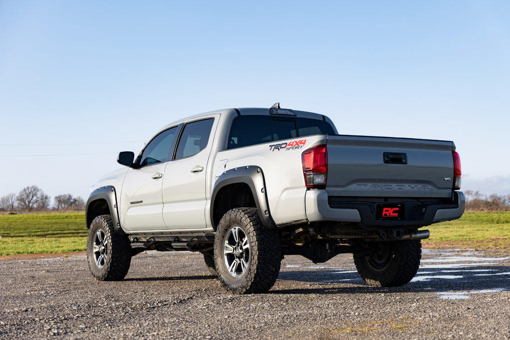 Pocket Fender Flares | 202 Black Onyx | Toyota Tacoma 2WD/4WD (2016-2023)