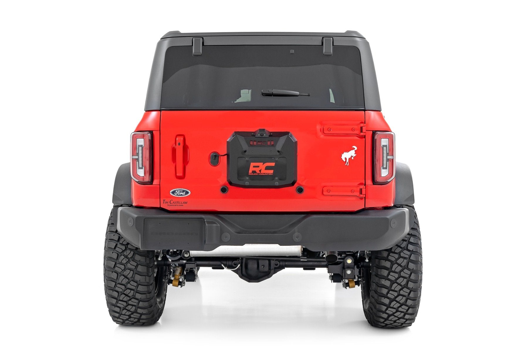 Spare Tire Carrier Delete Kit | Ford Bronco 4WD (2021-2025)