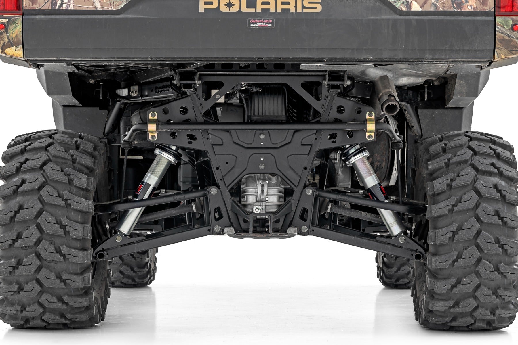 M1 Rear Coil Over Shocks | 0-2" | Polaris Ranger XP 1000/Ranger XP 1000 Crew (17-22)