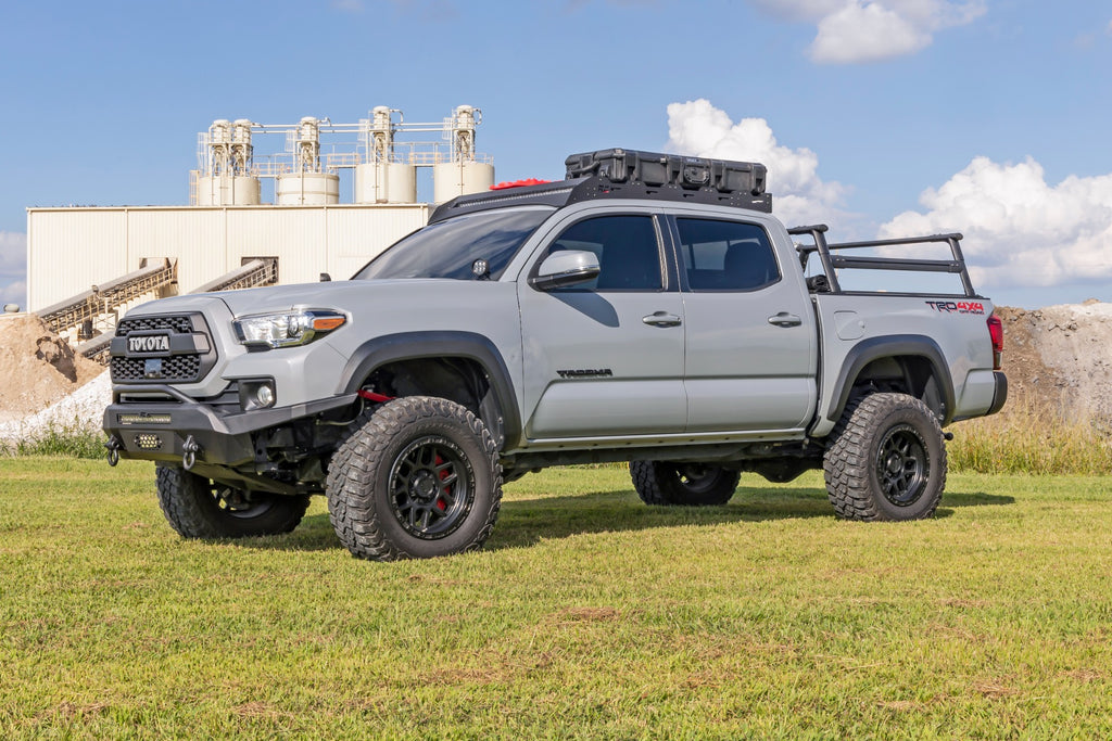 Rough Country Red Forged Upper Control Arms | 3.5" Of Lift | Toyota 4Runner (10-23)/Tacoma (05-23)