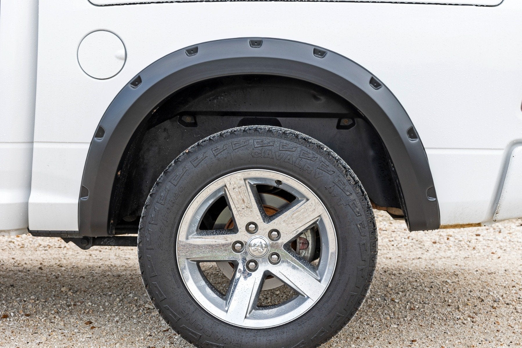 Pocket Fender Flares | PSC Billet Silver | Ram 1500 2WD/4WD (2010-2018 & Classic)