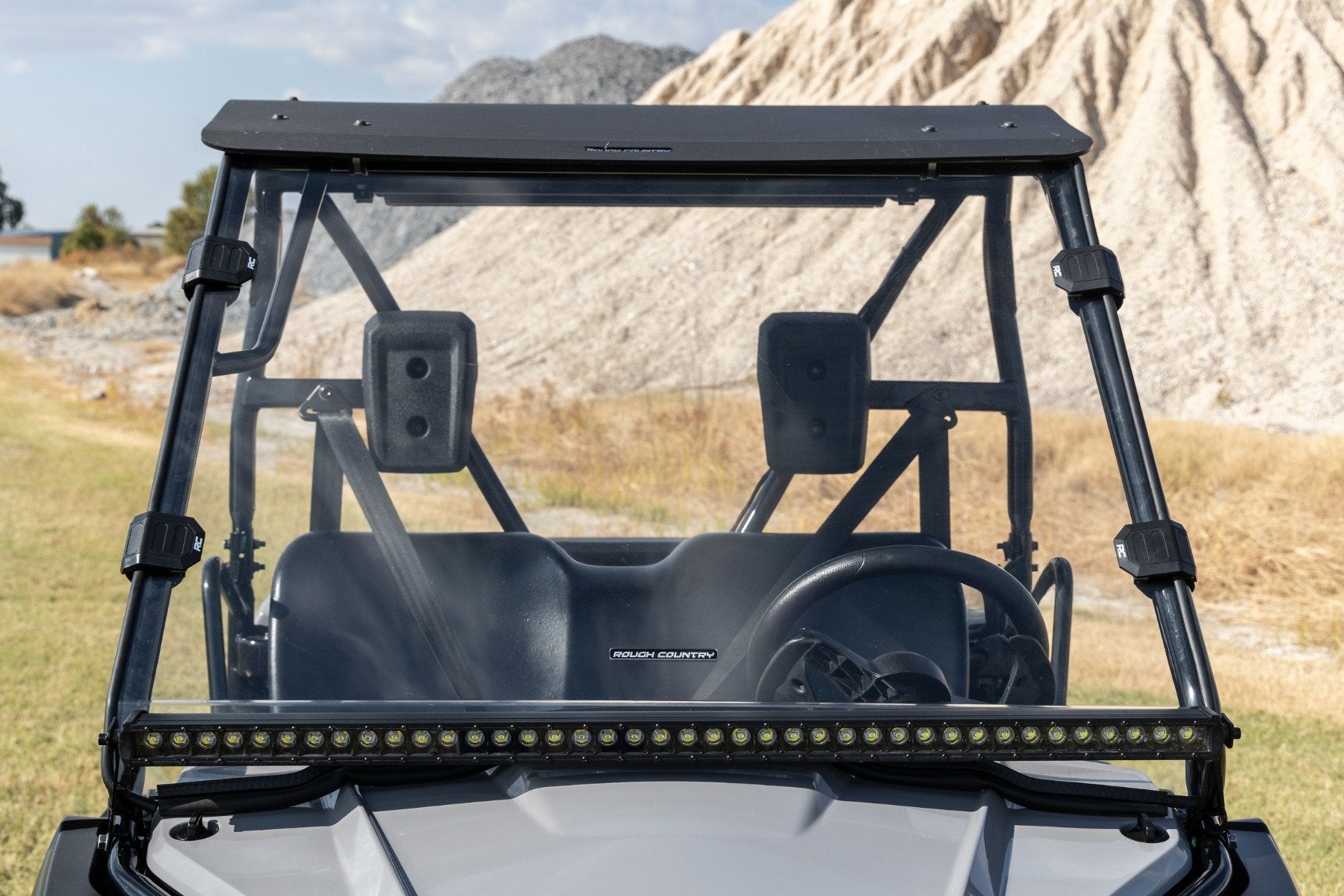 Full Windshield | Scratch Resistant | Honda Pioneer 520
