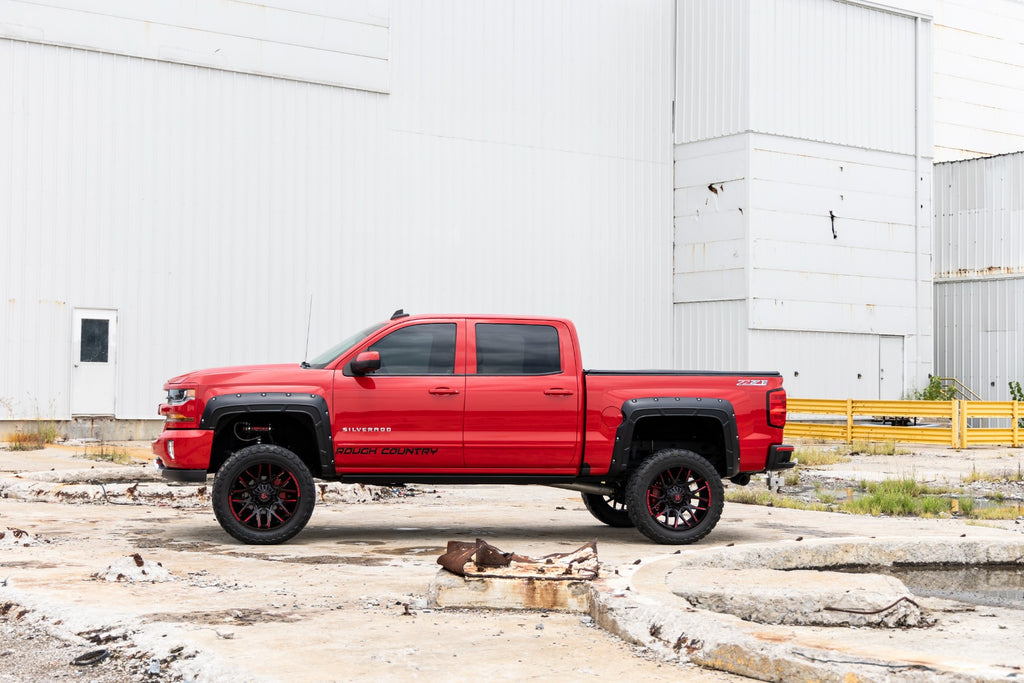 Fender Flares | Defender l 5'9" Bed  | GA0 North-Sky Blue | Chevy Silverado 1500 (14-18 & Classic)