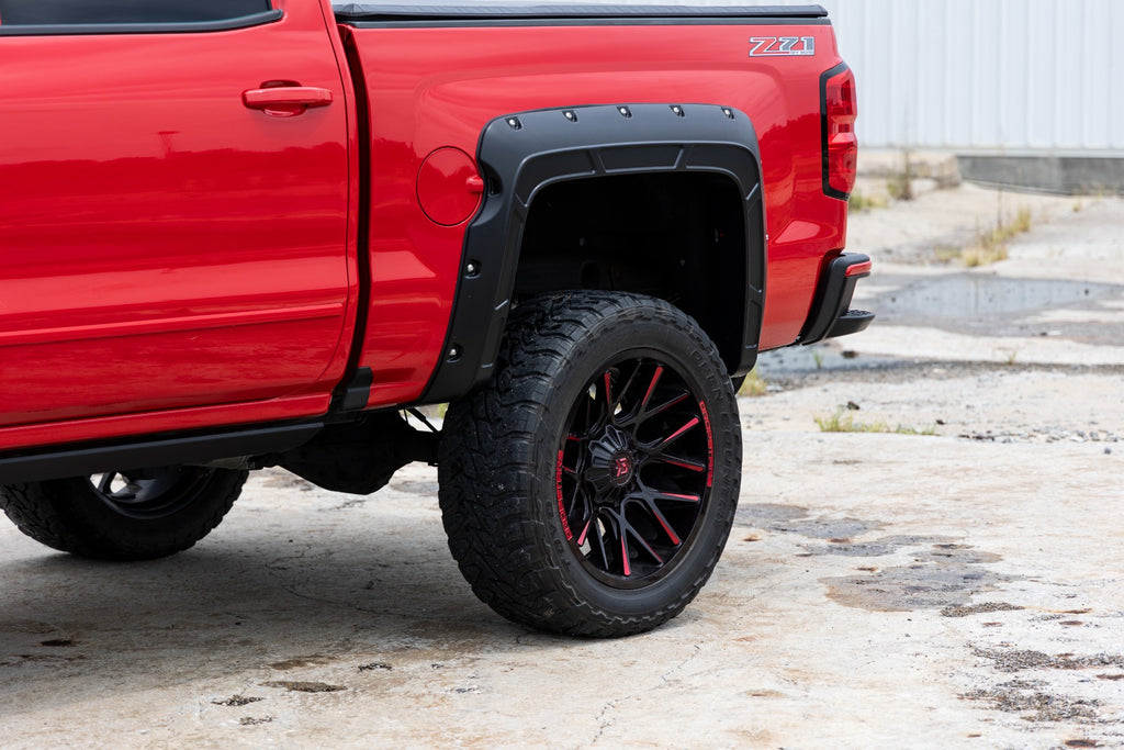 Fender Flares | Defender l 5'9" Bed  | GA0 North-Sky Blue | Chevy Silverado 1500 (14-18 & Classic)