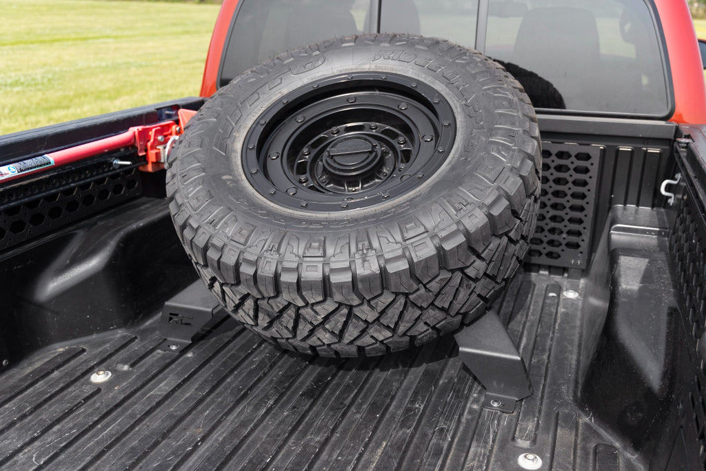 Rough Country Bed Mount Spare Tire Carrier | Toyota Tacoma 2WD/4WD (2016-2023)