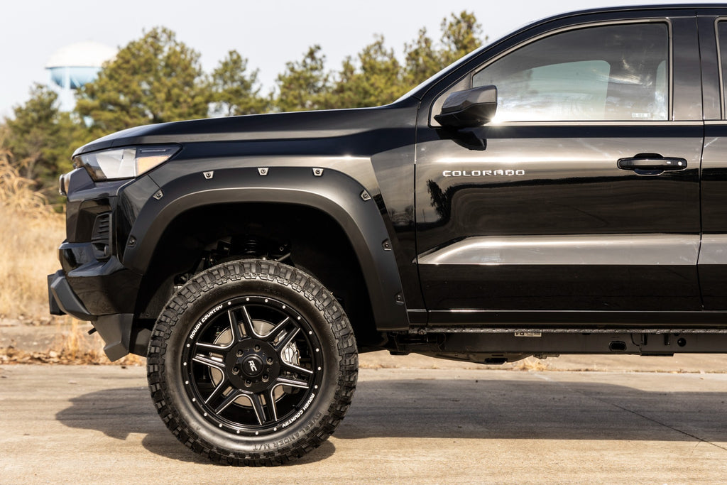 Pocket Fender Flares | GBA Gloss Black | Chevy Colorado 2WD/4WD (2023-2025)