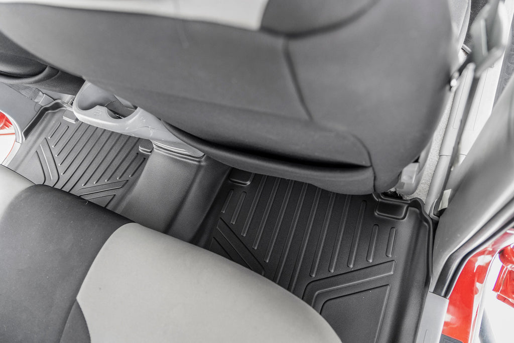 Rough Country Floor Mats | Front and Rear | Toyota Tacoma 2WD/4WD (2005-2011)