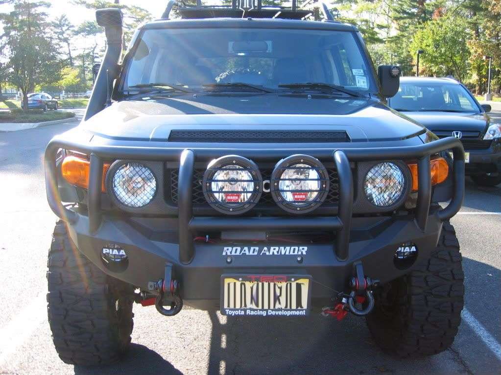 2006-2014 Toyota Fj Cruiser Stealth Front Winch Bumper Titan Ii Guard - Texture Black Warn M8000 Or 9.5Xp
