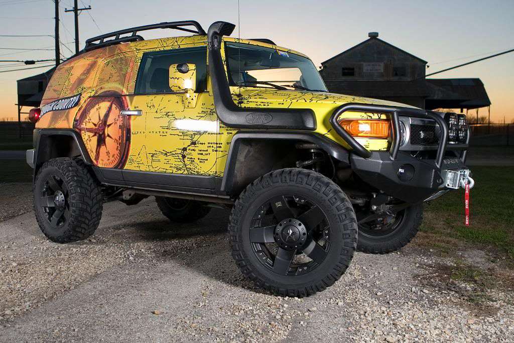 2006-2014 Toyota Fj Cruiser Stealth Front Winch Bumper Titan Ii Guard - Texture Black Warn M8000 Or 9.5Xp