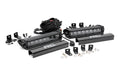 Rough Country LED Light | Grille Mount | 8" Black Pair | Ford Super Duty (17-19)