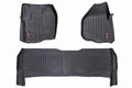 Rough Country Floor Mats | FR & RR | Raised FR Pedal | Ford Super Duty (12-16)