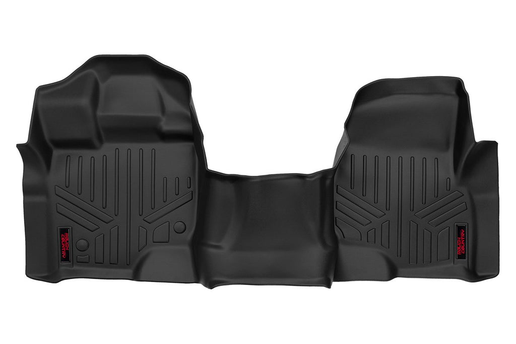 Rough Country Floor Mats | Front | Over Hump | Ford F-150 (15-23)/F-150 Lightning (2022)