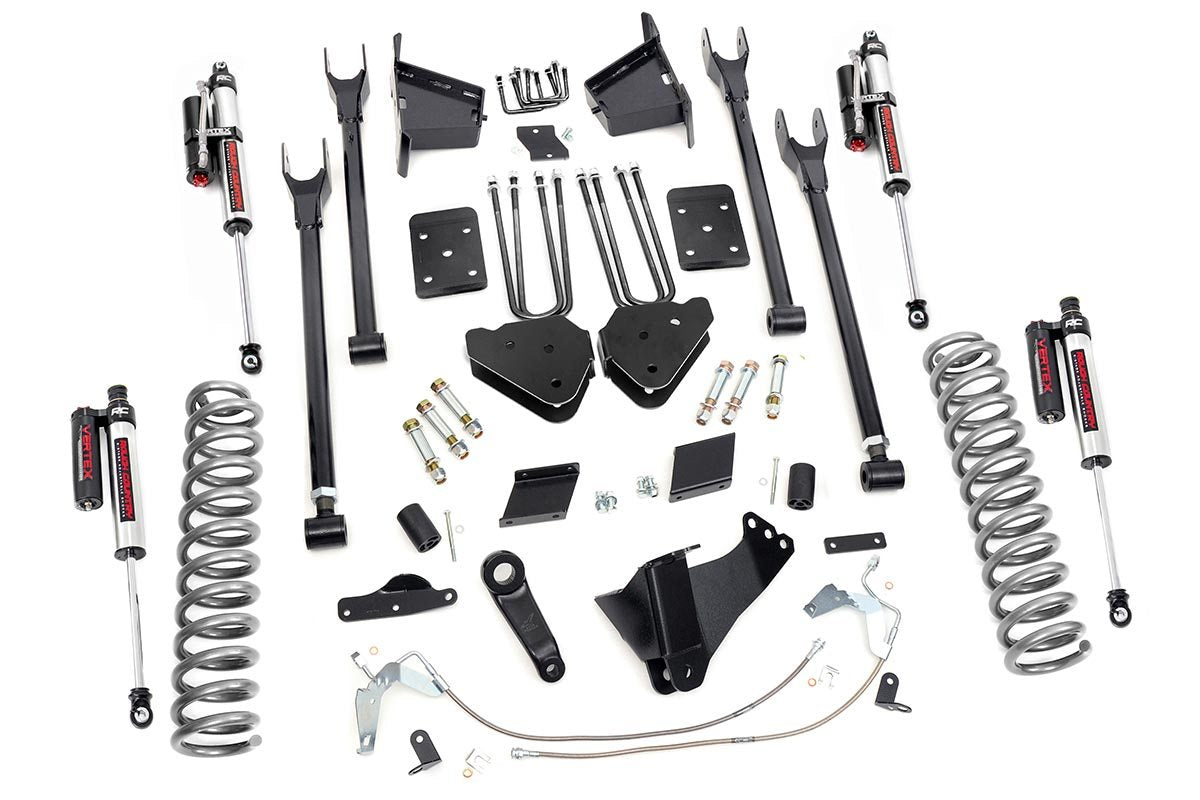 6 Inch Lift Kit | 4-Link | OVLD | Vertex | Ford Super Duty (11-14)