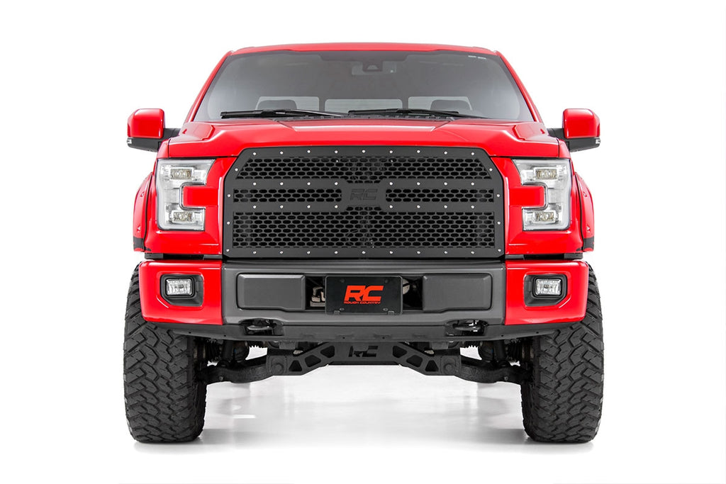 Rough Country Mesh Grille | Ford F-150 2WD/4WD (2015-2017)