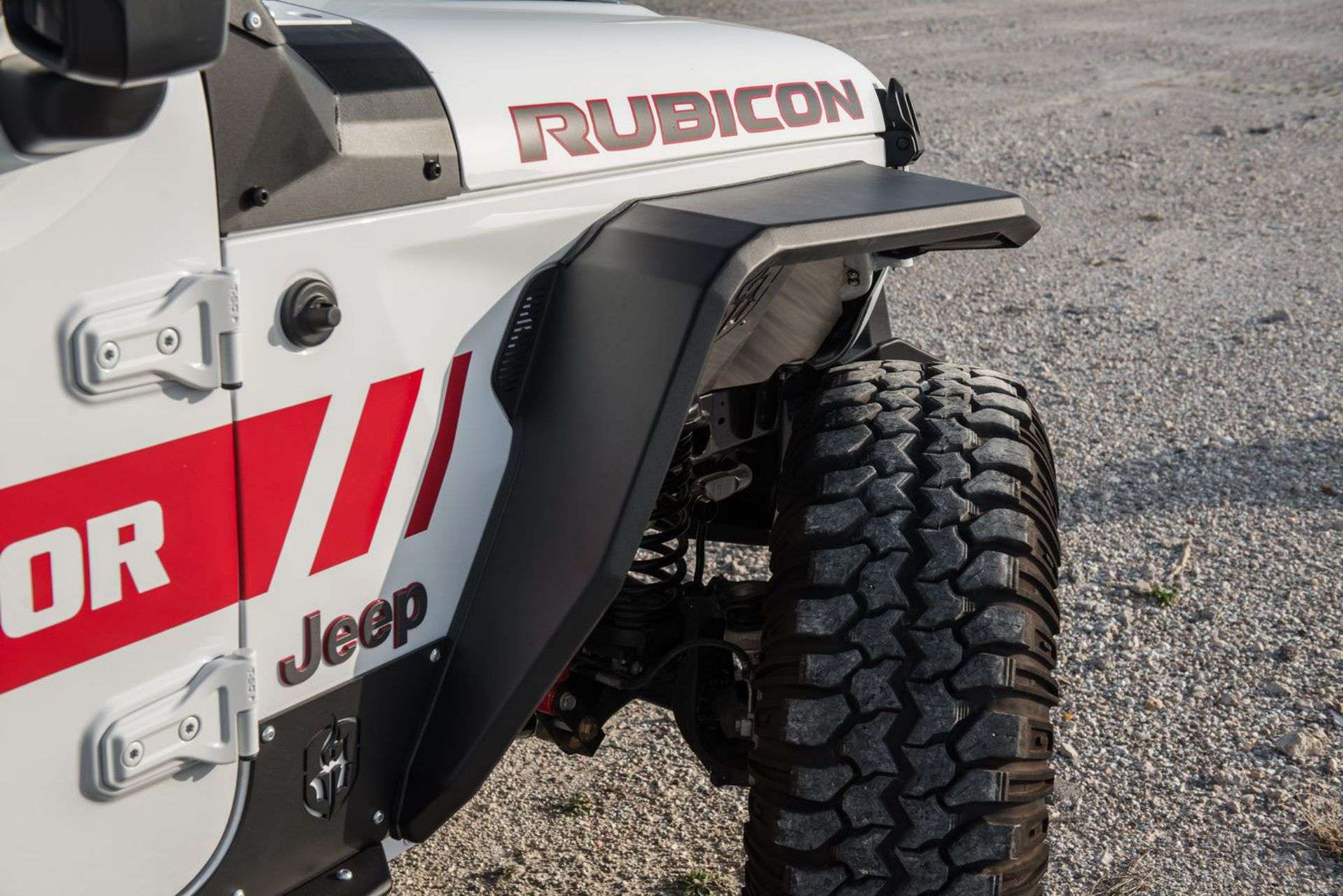 2018+ Jeep Jl Rubicon Stealth Front Fender Flare Jl Body Armor W/ Switchback Led Drl - Texture Black