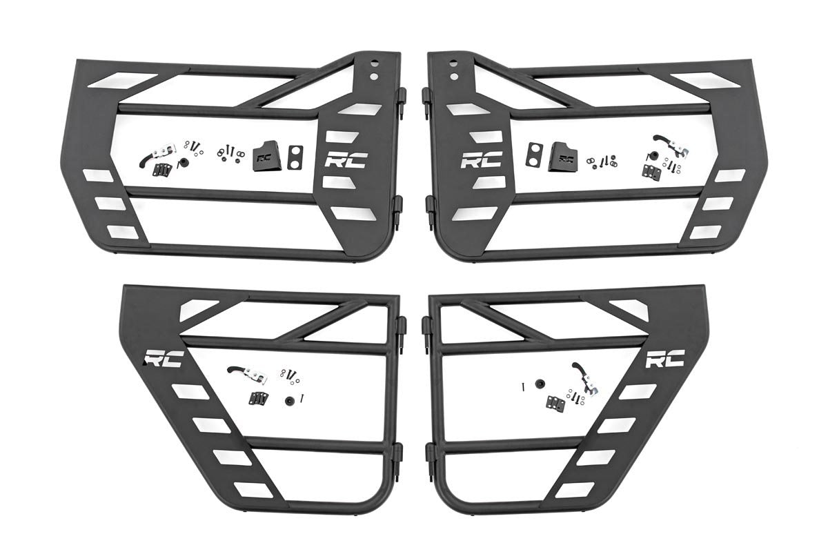 Rough Country Tubular Doors | Front and Rear | Jeep Wrangler JK  (2007-2018)