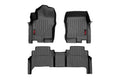 Rough Country Floor Mats | FR & RR | Crew Cab | Nissan Frontier 2WD/4WD (08-21)