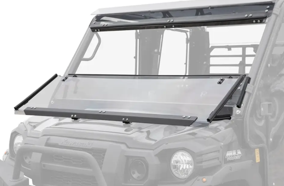 Kawasaki Mule Pro Fxt 3-In-1 Windshield