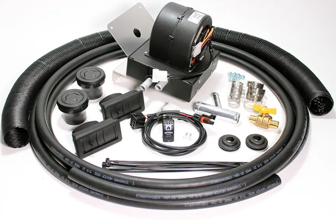 Inferno Cab Heater Kit With Defrost - 2016-Current Polaris General