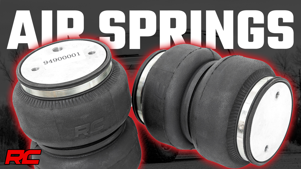 Rough Country Air Spring Kit w/compressor | 6-7.5 Inch Lift Kit | Chevy/GMC 1500 (07-18)