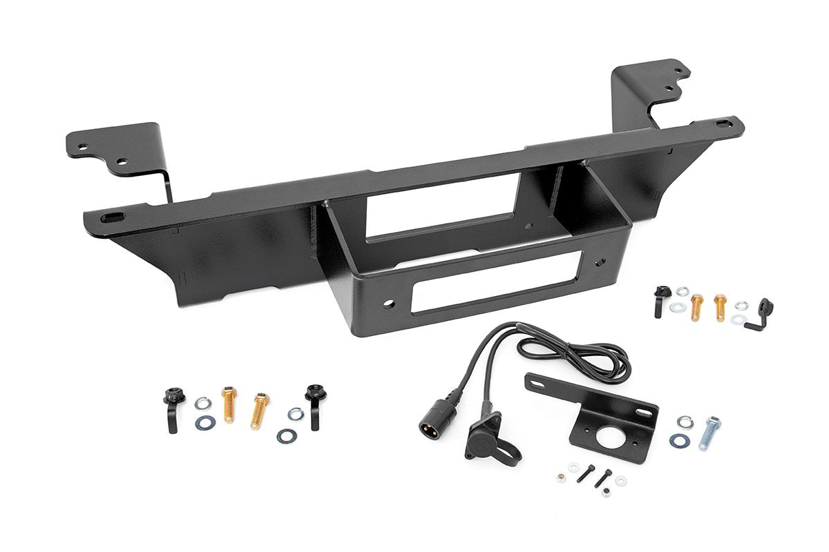Rough Country Hidden Winch Mounting Plate | Chevy/GMC 1500 (99-06 & Classic)
