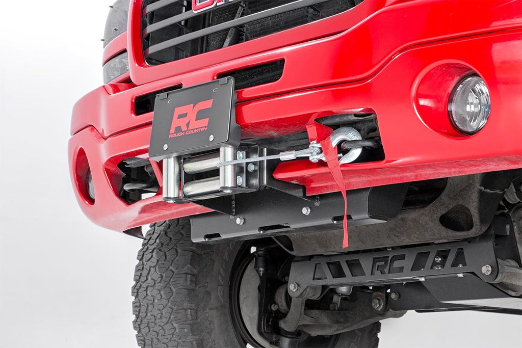Rough Country Hidden Winch Mounting Plate | Chevy/GMC 1500 (99-06 & Classic)