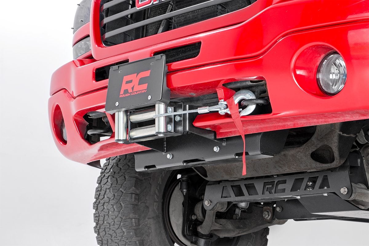 Rough Country Hidden Winch Mounting Plate | Chevy/GMC 1500 (99-06 & Classic)
