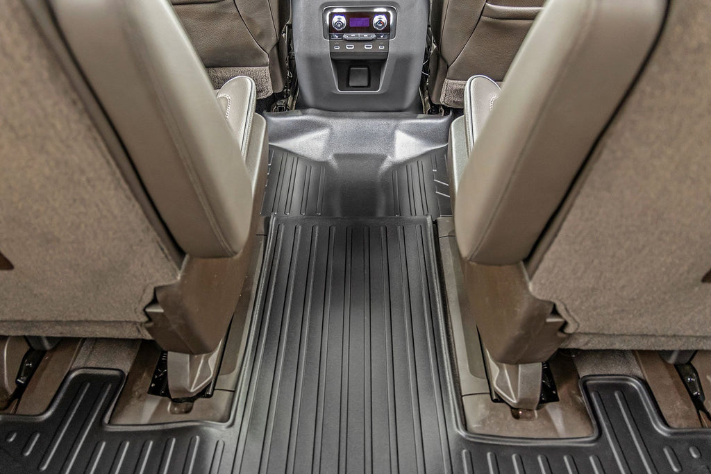 Rough Country Floor Mats | FR & RR | FR/RR Bucket | Chevy/GMC Tahoe/Yukon (21-23)