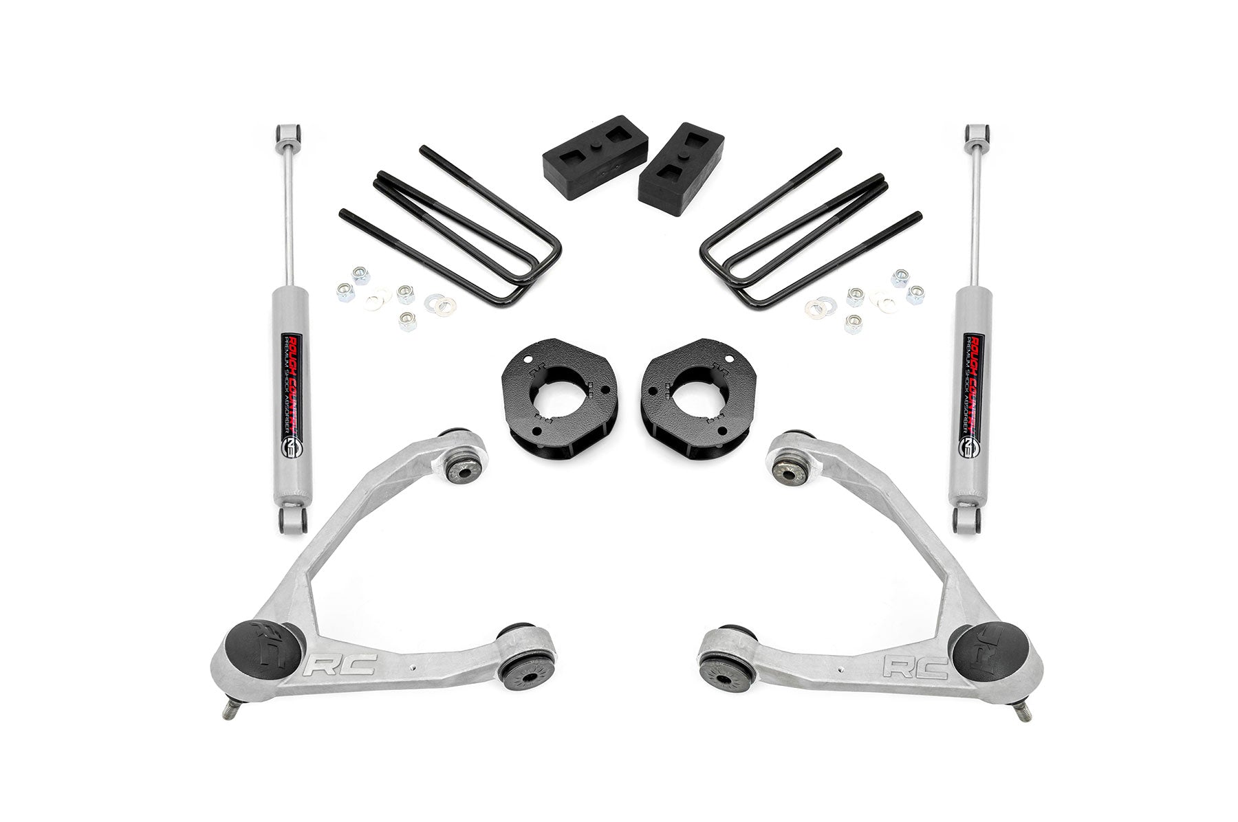 3.5" Lift Kit | Forged UCA | Cast Steel | Chevy/GMC 1500 (07-16)