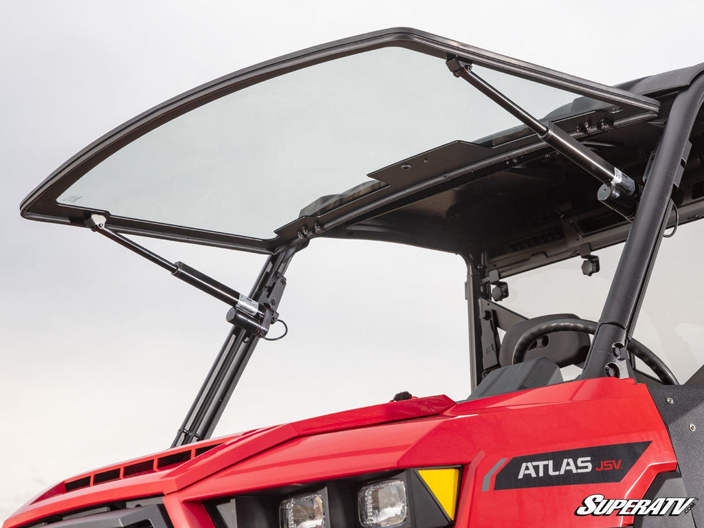 Gravely Atlas JSV MaxDrive Power Flip Glass Windshield - Offroad Armor