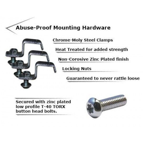 Polaris Rzr S 900 / 1000 4-Piece Front And Rear A-Arm &Amp; Cv Boot Guards By Ricochet