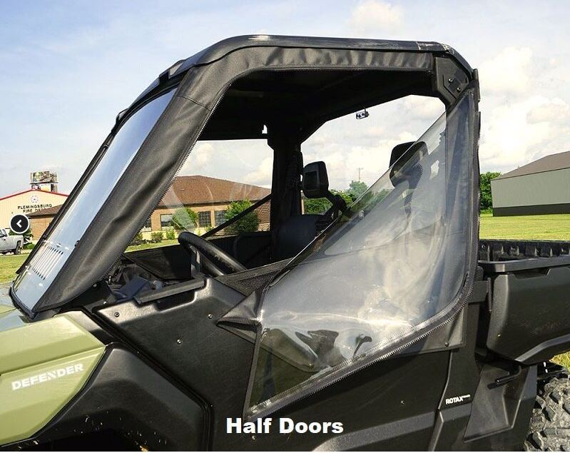 Canam Defender Upper Soft Doors (Fits All Brand Lower Doors)