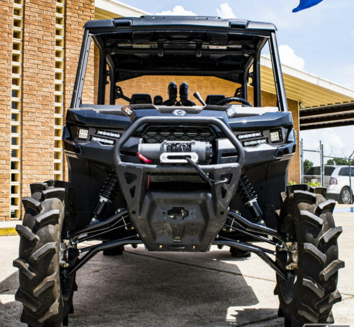 S3 Power Sports 2016+ Can-Am Defender +2" Forward High Clearance A-Arm Kit