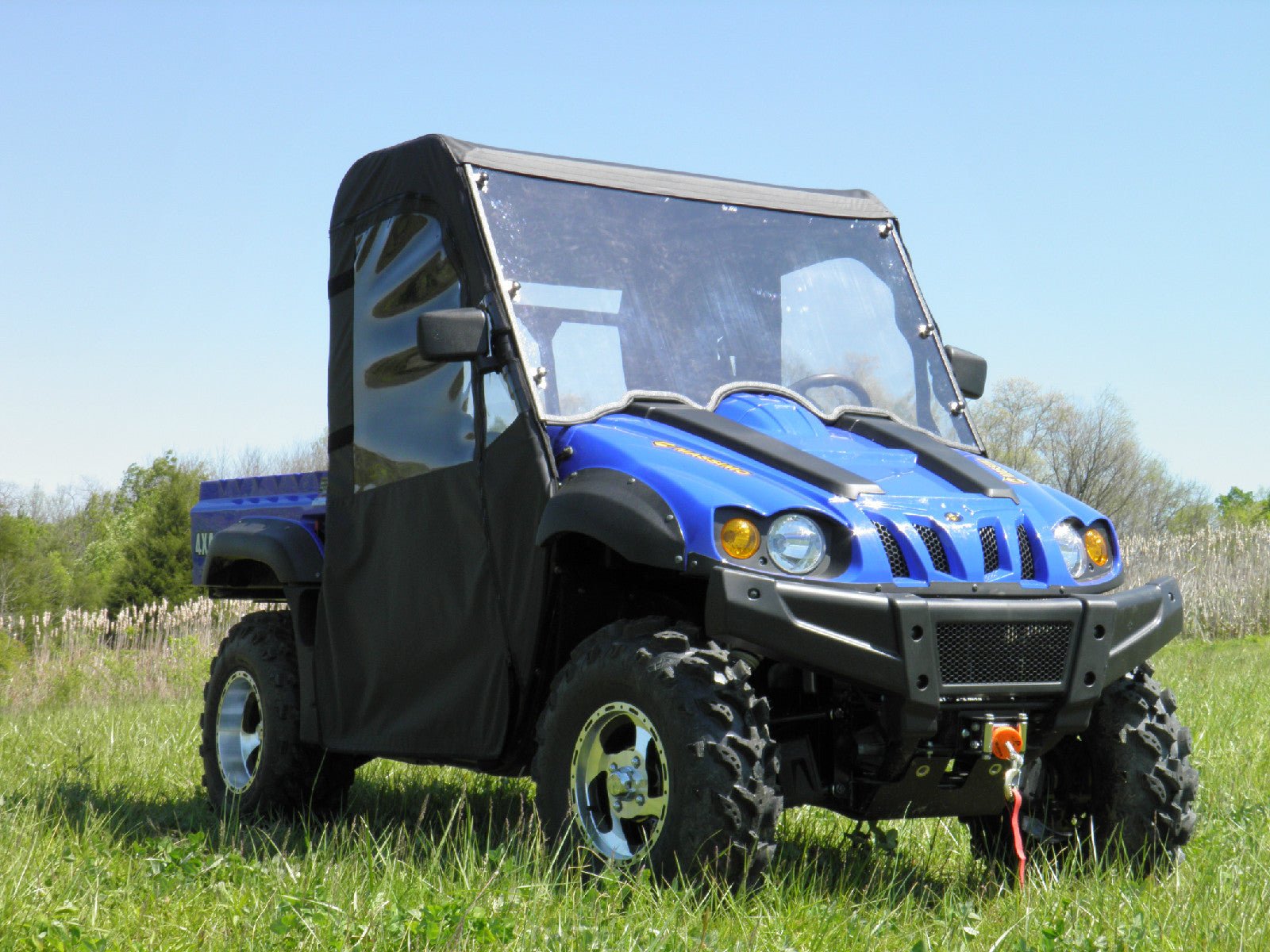 Hisun Hs/ Massimo Msu/ Cub Cadet Challenger/ Coleman Outfitter/ Bennche Bighorn 500 - 700 Full Cab Enclosure With Split Lexan Windshield - Offroad Armor
