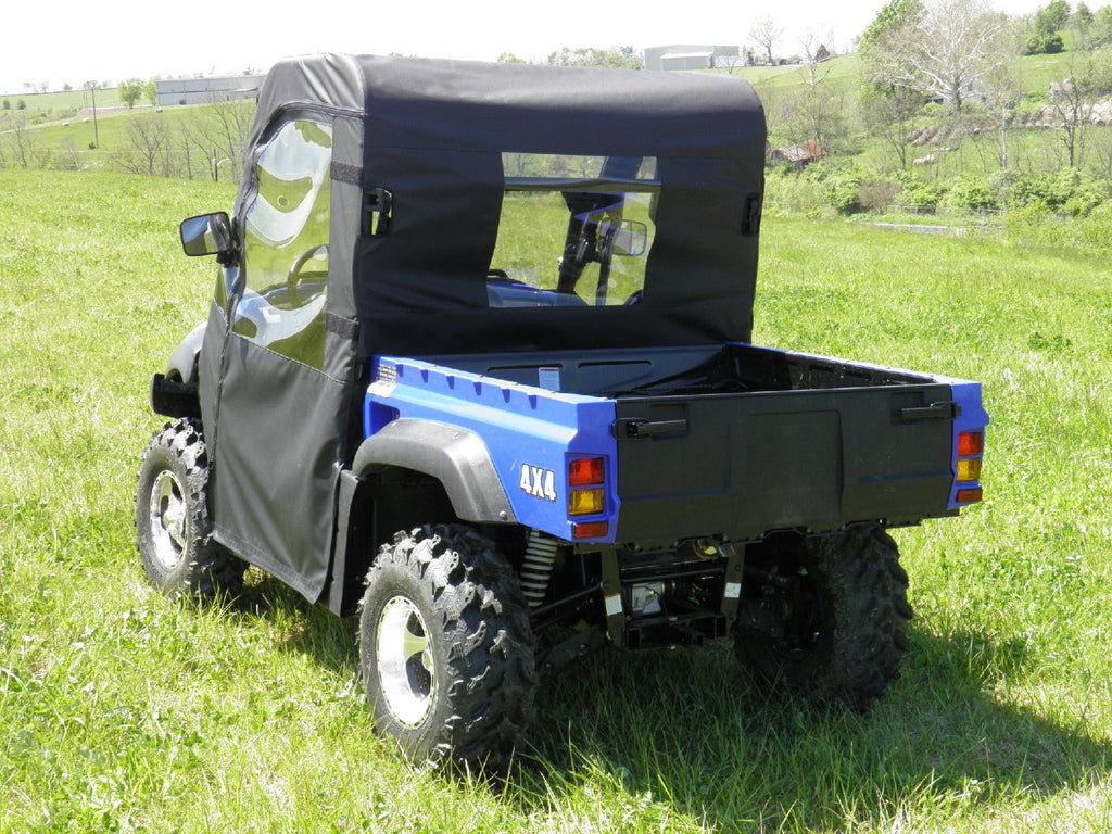 Hisun Hs/ Massimo Msu/ Cub Cadet Challenger/ Coleman Outfitter/ Bennche Bighorn 500 - 700 Soft Door And Rear Panel Combo For An Existing Hard Windshield & Top - Offroad Armor