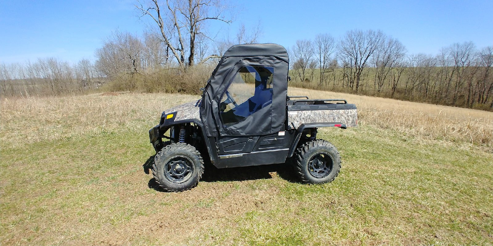 Hisun Sector 550/750, Bennche Cowboy 500/700, Home Depot Vector 700, Massimo Knight 500/700, Coleman Outfitter 400 - Soft Full Cab Enclosure For Existing Hard Window - Offroad Armor