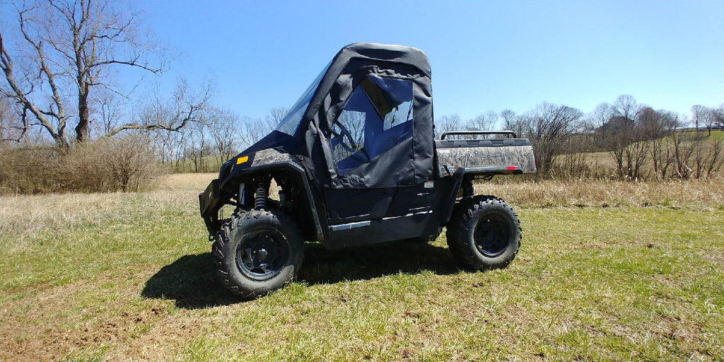Hisun Sector 550/750, Bennche Cowboy 500/700, Home Depot Vector 700, Massimo Knight 500/700, Coleman Outfitter 400 - Soft Full Cab Enclosure For Existing Hard Window - Offroad Armor