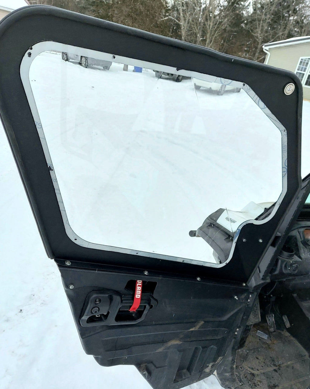 Honda Pioneer 1000 - 5 Cab Enclosure With Aluminum Upper Front Doors, Soft Rear Doors, And Middle & Back Soft Back Panels. - Offroad Armor