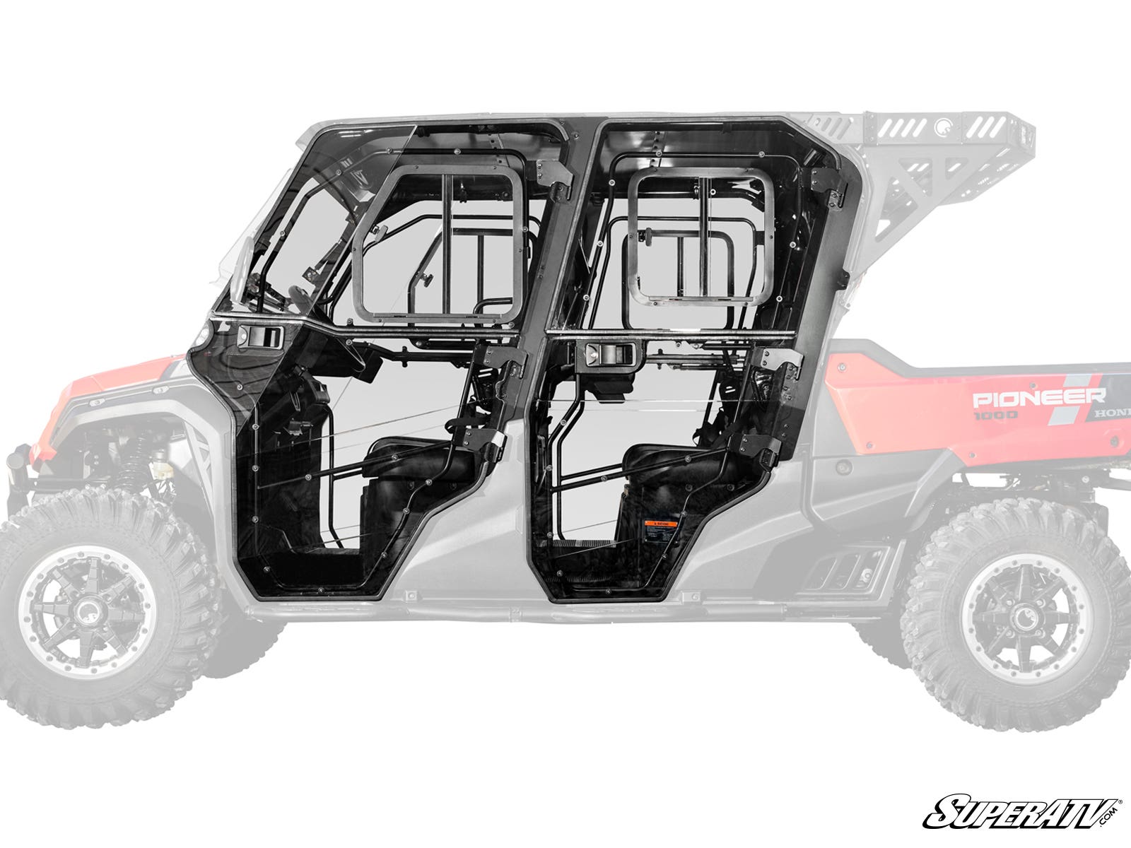 Honda Pioneer 1000 - 6 Convertible Cab Enclosure Doors - Offroad Armor