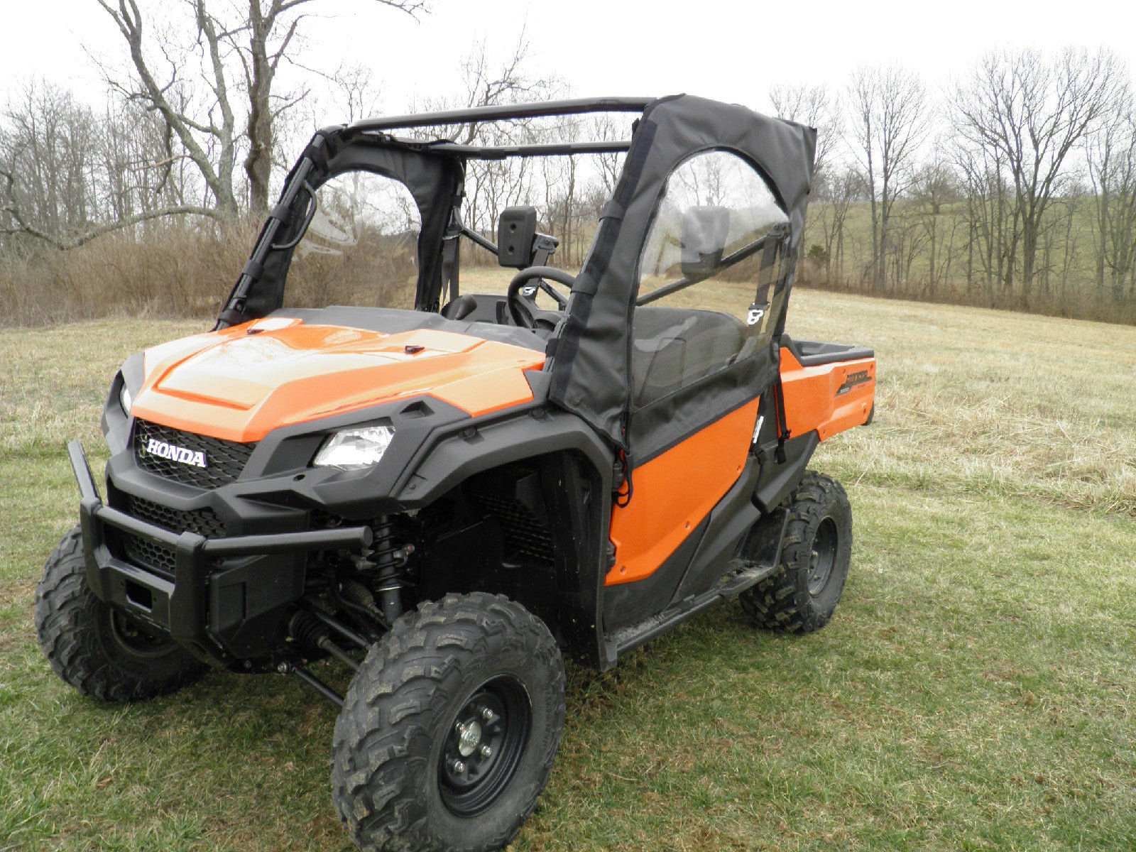 Honda Pioneer 1000 Soft Door And Rear Window Combo For An Existing Hard Windshield & Top - Offroad Armor