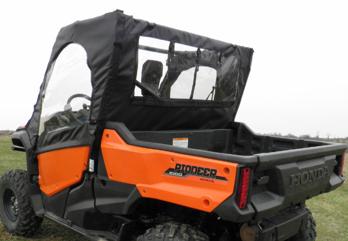 Honda Pioneer 1000 Soft Door And Rear Window Combo For An Existing Hard Windshield & Top - Offroad Armor