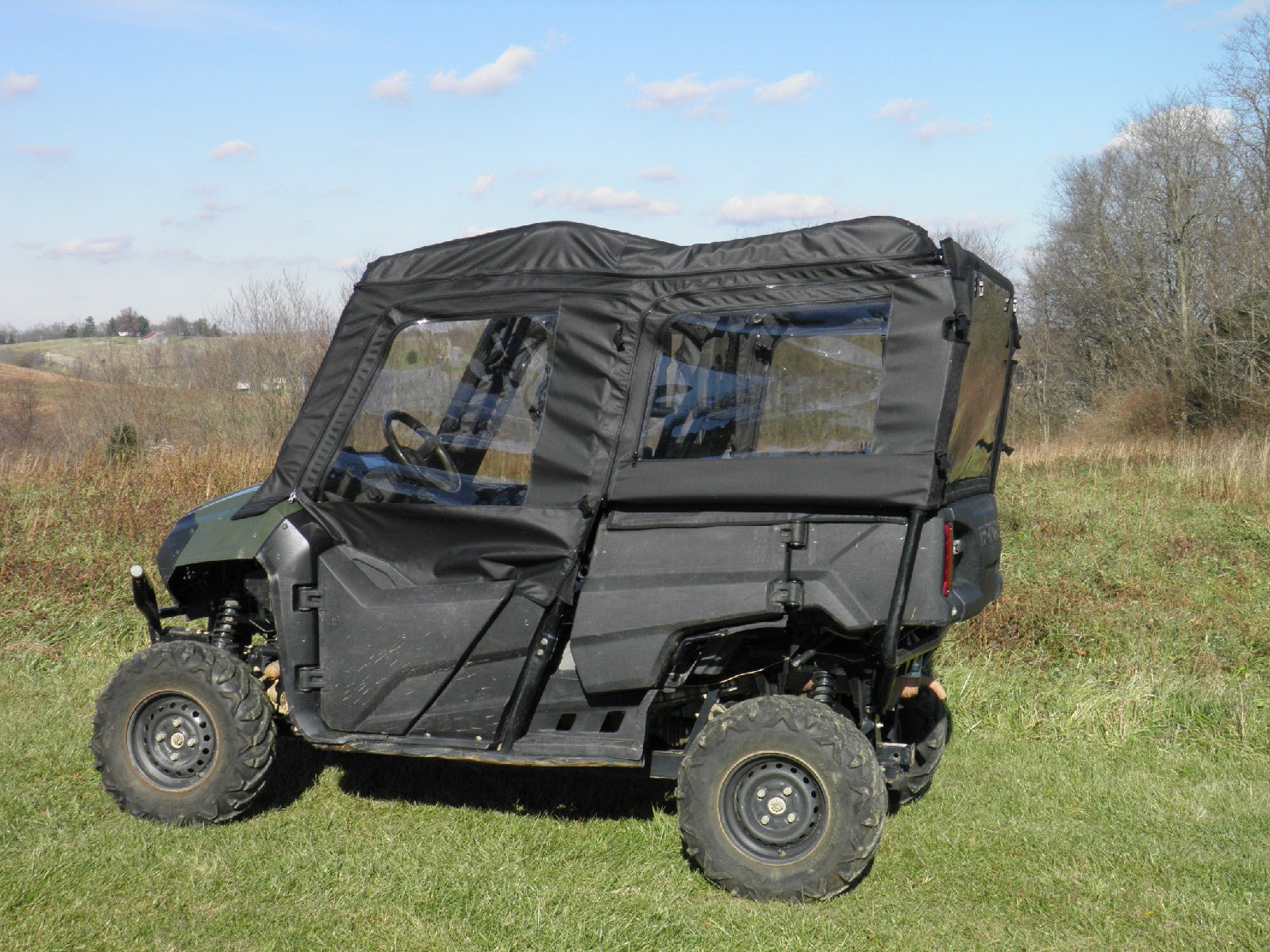 Honda Pioneer 700 - 4 (2014+) Soft Door And Rear Window Kit - Offroad Armor