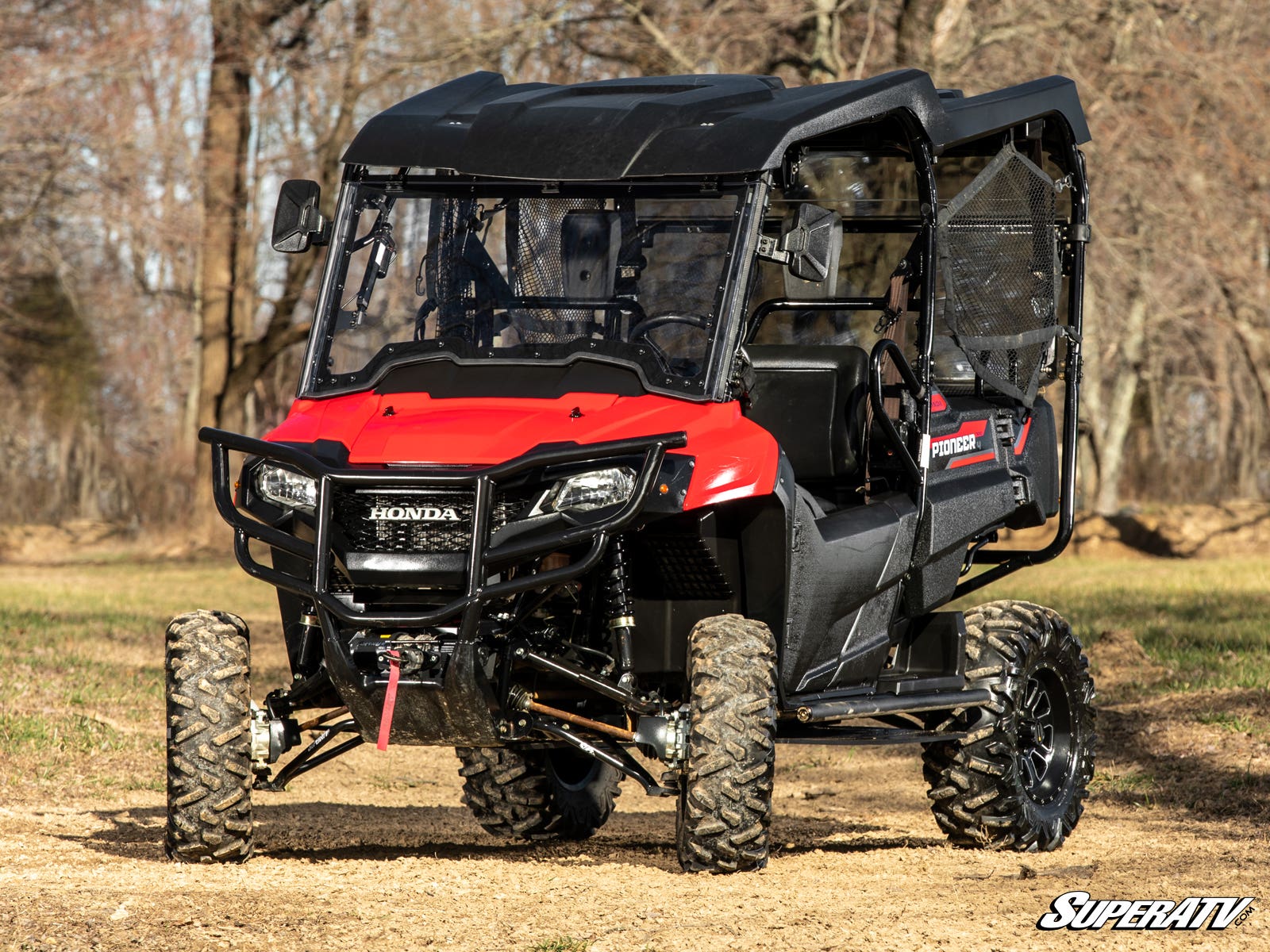 Honda Pioneer 700 MaxDrive Power Flip Windshield - Offroad Armor