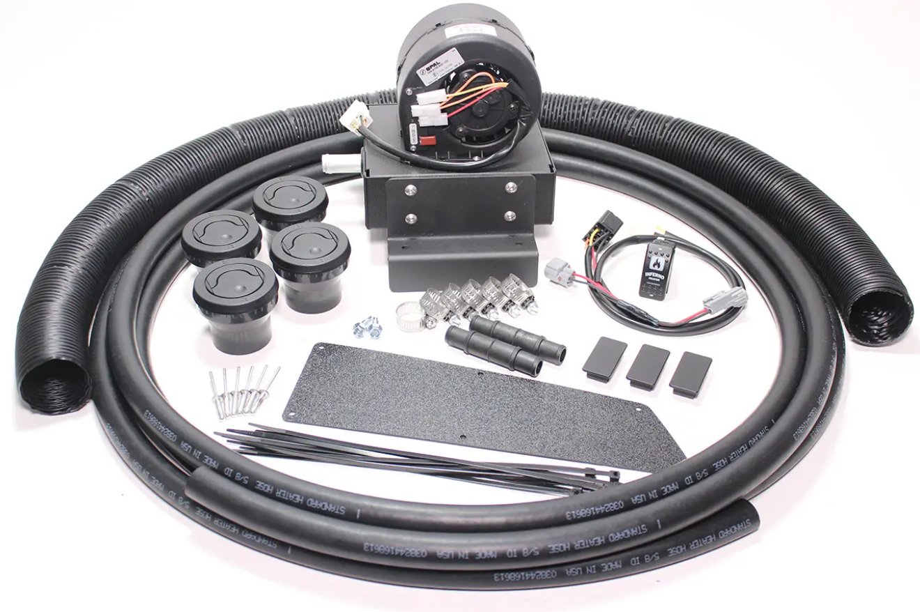 Inferno Cab Heater Kit With Defrost - 2019-Current Honda Talon