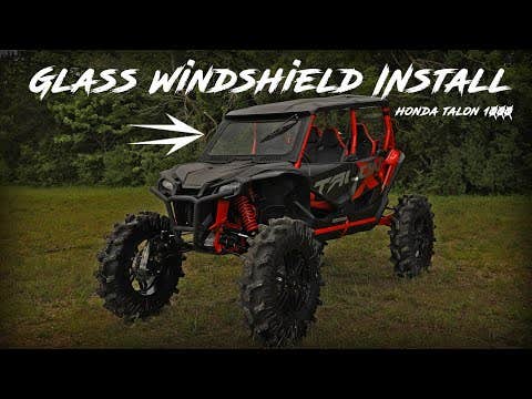 Honda Talon 1000 Glass Windshield - Offroad Armor
