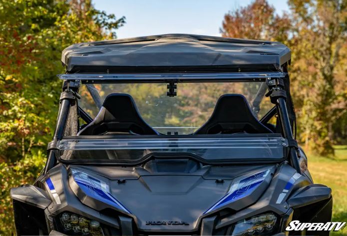 Honda Talon 1000 Scratch Resistant Flip Windshield - Offroad Armor