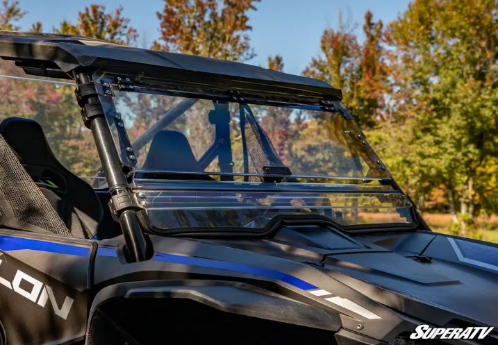 Honda Talon 1000 Scratch Resistant Flip Windshield - Offroad Armor