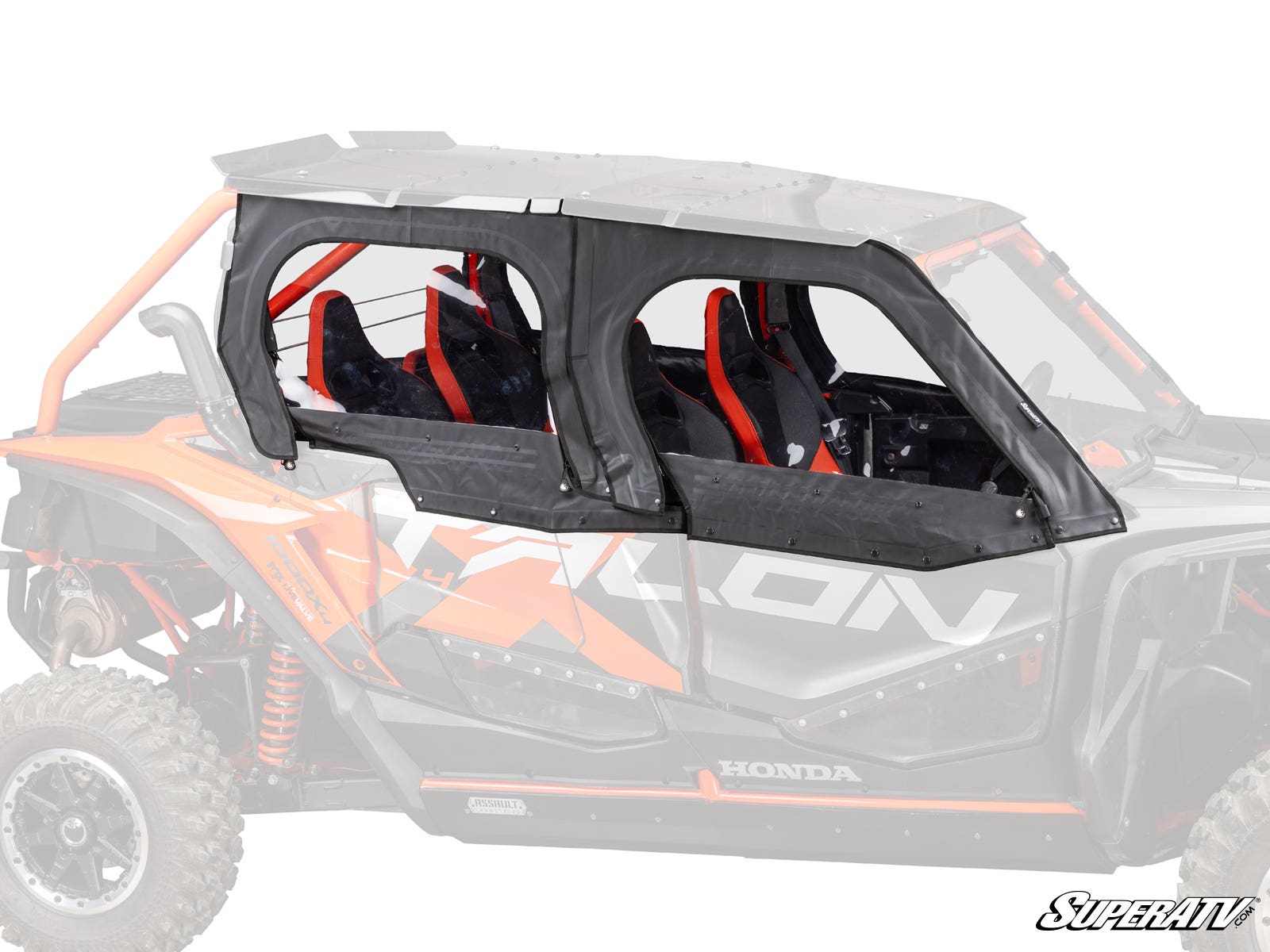 Honda Talon 1000X - 4 Primal Soft Cab Enclosure Upper Doors - Offroad Armor