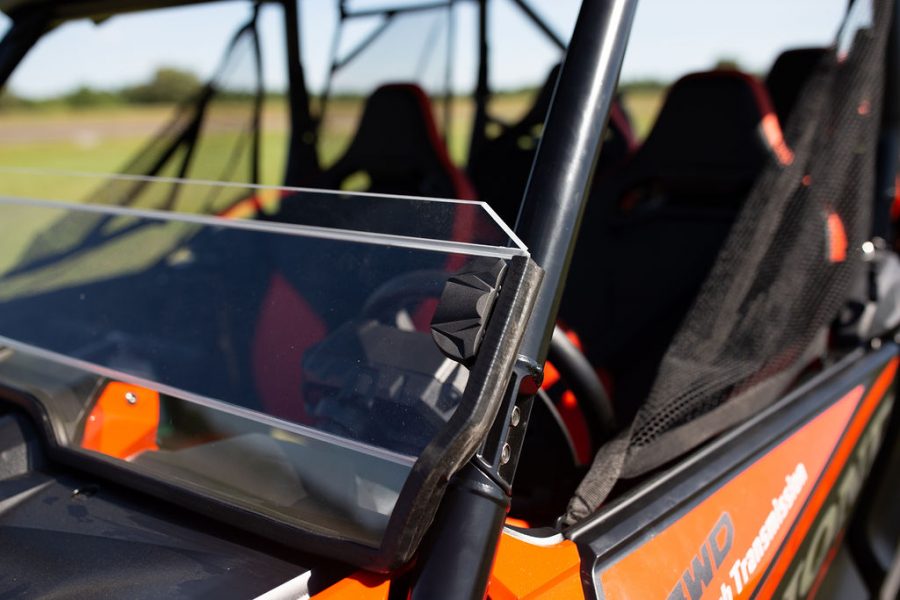 Honda Talon Half Windshield •Fits 2019 - Up 1000X, 1000R •2020 - Up 1000X - 4 - Offroad Armor