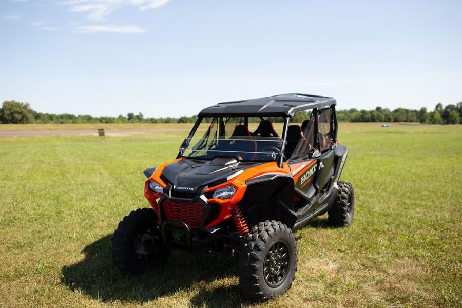 Honda Talon Half Windshield •Fits 2019 - Up 1000X, 1000R •2020 - Up 1000X - 4 - Offroad Armor